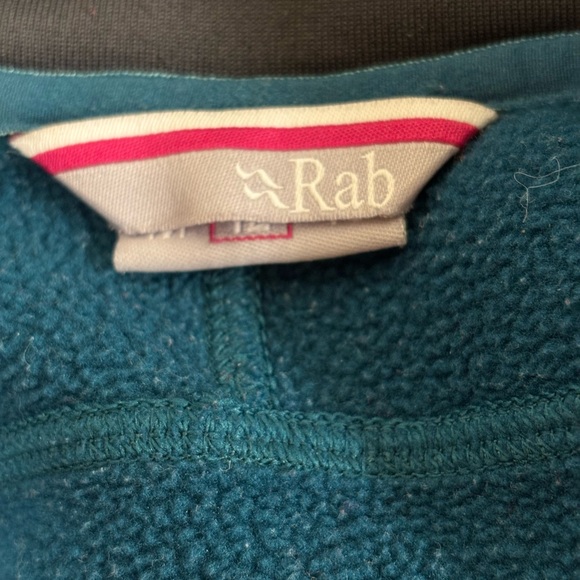 Rab Women’s Medium Pullover, Dark Teal, Polartec, Extra warm! - Picture 6 of 9